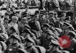 Image of Adolf Hitler in Nazi rally at Zeppelin Field in Nuremberg Germany, 1933, second 20 stock footage video 65675071551