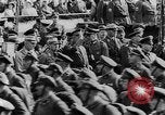Image of Adolf Hitler in Nazi rally at Zeppelin Field in Nuremberg Germany, 1933, second 21 stock footage video 65675071551
