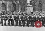 Image of Adolf Hitler in Nazi rally at Zeppelin Field in Nuremberg Germany, 1933, second 25 stock footage video 65675071551