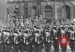 Image of Adolf Hitler in Nazi rally at Zeppelin Field in Nuremberg Germany, 1933, second 32 stock footage video 65675071551