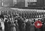 Image of Adolf Hitler in Nazi rally at Zeppelin Field in Nuremberg Germany, 1933, second 34 stock footage video 65675071551