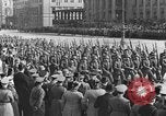 Image of Adolf Hitler in Nazi rally at Zeppelin Field in Nuremberg Germany, 1933, second 39 stock footage video 65675071551