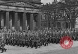 Image of Adolf Hitler in Nazi rally at Zeppelin Field in Nuremberg Germany, 1933, second 42 stock footage video 65675071551