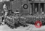 Image of Adolf Hitler in Nazi rally at Zeppelin Field in Nuremberg Germany, 1933, second 47 stock footage video 65675071551