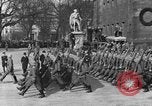 Image of Adolf Hitler in Nazi rally at Zeppelin Field in Nuremberg Germany, 1933, second 49 stock footage video 65675071551