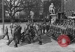Image of Adolf Hitler in Nazi rally at Zeppelin Field in Nuremberg Germany, 1933, second 50 stock footage video 65675071551