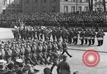 Image of Adolf Hitler in Nazi rally at Zeppelin Field in Nuremberg Germany, 1933, second 62 stock footage video 65675071551