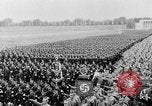 Image of Adolf Hitler at rally with German Storm troopers Germany, 1933, second 1 stock footage video 65675071554