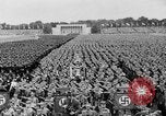 Image of Adolf Hitler at rally with German Storm troopers Germany, 1933, second 5 stock footage video 65675071554