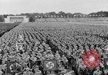 Image of Adolf Hitler at rally with German Storm troopers Germany, 1933, second 7 stock footage video 65675071554