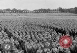 Image of Adolf Hitler at rally with German Storm troopers Germany, 1933, second 10 stock footage video 65675071554