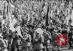 Image of Adolf Hitler at rally with German Storm troopers Germany, 1933, second 25 stock footage video 65675071554