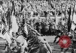 Image of Adolf Hitler at rally with German Storm troopers Germany, 1933, second 28 stock footage video 65675071554