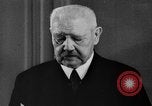 Image of Paul von Hindenburg re-elected President of Germany Germany, 1932, second 3 stock footage video 65675071557