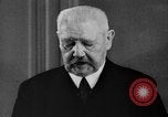 Image of Paul von Hindenburg re-elected President of Germany Germany, 1932, second 9 stock footage video 65675071557