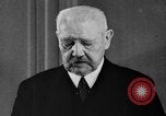 Image of Paul von Hindenburg re-elected President of Germany Germany, 1932, second 10 stock footage video 65675071557