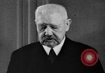 Image of Paul von Hindenburg re-elected President of Germany Germany, 1932, second 11 stock footage video 65675071557
