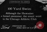 Standbild schwimmen Rennen Hawaii USA, 1916, aus Sekunde 1 historischem Filmmaterial Videoclip 65675071572