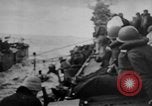 Standbild Bombardierung der USS Franklin Pazifik, 1945, aus Sekunde 9 historischem Filmmaterial Videoclip 65675071581