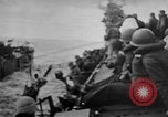 Standbild Bombardierung der USS Franklin Pazifik, 1945, aus Sekunde 10 historischem Filmmaterial Videoclip 65675071581