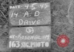 Standbild 14 Armored Division Gemunden Deutschland, 1945, aus Sekunde 1 historischem Filmmaterial Videoclip 65675071594