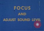 Image of instruction before film United States USA, 1962, second 4 stock footage video 65675071600
