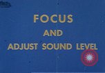 Image of instruction before film United States USA, 1962, second 5 stock footage video 65675071600