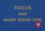 Image of instruction before film United States USA, 1962, second 8 stock footage video 65675071600