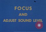 Image of instruction before film United States USA, 1962, second 9 stock footage video 65675071600