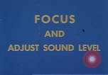 Image of instruction before film United States USA, 1962, second 12 stock footage video 65675071600
