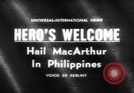 Immagine di Douglas MacArthur Manila Filippine, 1961, secondo 1 filmato di repertorio 65675071617