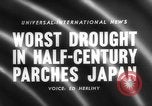 Image of drought Japan, 1958, second 3 stock footage video 65675071621