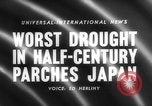 Image of drought Japan, 1958, second 5 stock footage video 65675071621