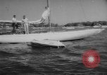 Image of life raft New York United States USA, 1958, second 11 stock footage video 65675071622