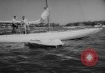 Image of life raft New York United States USA, 1958, second 12 stock footage video 65675071622