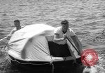 Image of life raft New York United States USA, 1958, second 36 stock footage video 65675071622