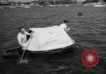 Image of life raft New York United States USA, 1958, second 41 stock footage video 65675071622