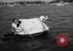 Image of life raft New York United States USA, 1958, second 42 stock footage video 65675071622