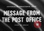 Immagine di Il Post Office Department United States USA, 1958, secondo 1 filmato di repertorio 65675071627