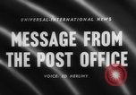 Immagine di Il Post Office Department United States USA, 1958, secondo 5 filmato di repertorio 65675071627
