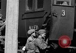 Image of liberated orphan children from Buchenwald Concentration Camp Buchenwald Germany, 1945, second 34 stock footage video 65675071632