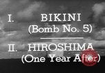 Immagine di Bomba atomica Bikini Atoll Isole Marshall, 1946, secondo 30 filmato di repertorio 65675071634