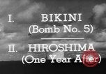 Immagine di Bomba atomica Bikini Atoll Isole Marshall, 1946, secondo 31 filmato di repertorio 65675071634