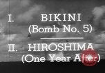 Immagine di Bomba atomica Bikini Atoll Isole Marshall, 1946, secondo 33 filmato di repertorio 65675071634