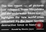 Immagine di Bomba atomica Bikini Atoll Isole Marshall, 1946, secondo 46 filmato di repertorio 65675071634