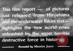 Immagine di Bomba atomica Bikini Atoll Isole Marshall, 1946, secondo 48 filmato di repertorio 65675071634