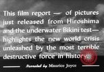 Immagine di Bomba atomica Bikini Atoll Isole Marshall, 1946, secondo 52 filmato di repertorio 65675071634