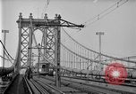 Image of Manhattan Bridge New York City USA, 1919, second 35 stock footage video 65675071645