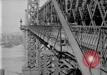 Image of Manhattan Bridge New York City USA, 1919, second 56 stock footage video 65675071645