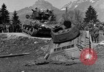 Standbild American M-4 Tank Liezen Österreich, 1945, aus Sekunde 13 historischem Filmmaterial Videoclip 65675071653